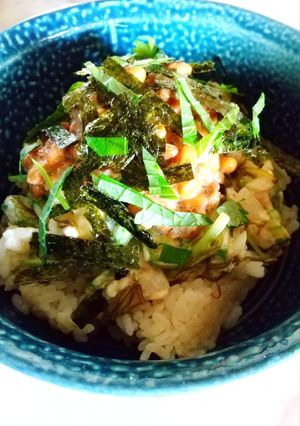 ネバネバ丼-レシピのメイン写真