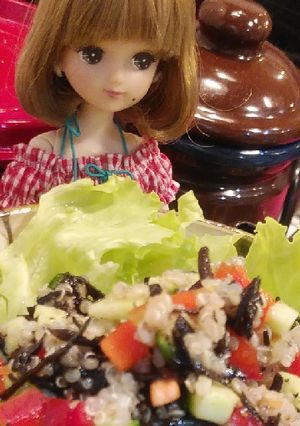 リカちゃん♡キヌアサラダꕤ*｡ﾟ-レシピのメイン写真