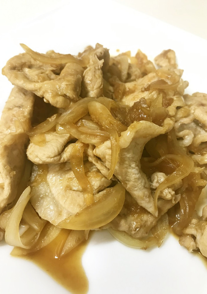 【漬け込み不要】豚肉の生姜焼き-レシピのメイン写真