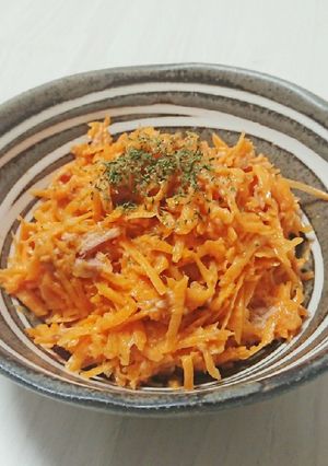 にんじんとツナの簡単しりしりサラダ-レシピのメイン写真
