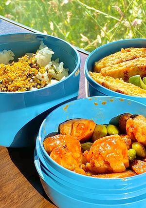 タロの弁当⑦ 簡単！鶏肉チリソース！-レシピのメイン写真