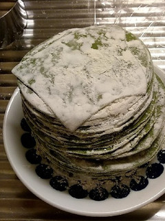 パスタマシンとHBを使った翡翠餃子の皮-レシピのメイン写真