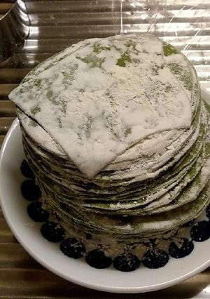 パスタマシンとＨＢを使った翡翠餃子の皮-レシピのメイン写真