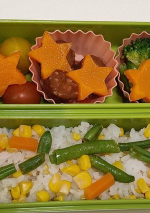 七夕弁当-レシピのメイン写真