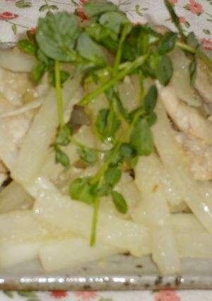 コレ最高！豚肉と大根の姜葱醤炒め-レシピのメイン写真