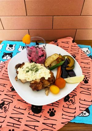 鶏胸肉のチキン南蛮風♡胡麻油で揚げ焼き-レシピのメイン写真