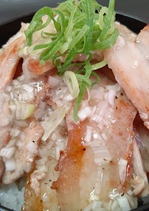 あのコンビニの味！ネギ塩カルビ丼-レシピのメイン写真