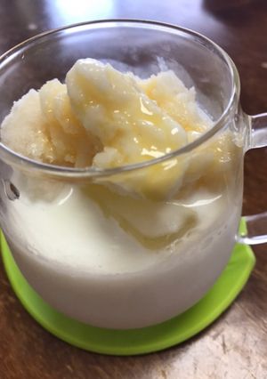 甘酒のデザートドリンク-レシピのメイン写真