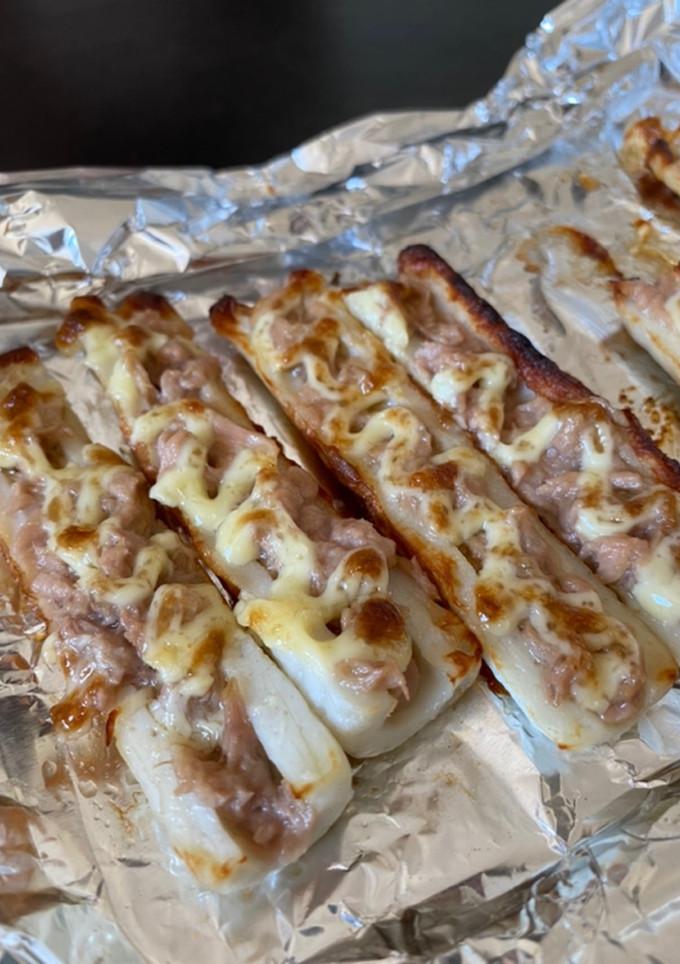 ちくわとシーチキンのマヨネーズ焼き-レシピのメイン写真