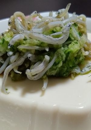 おろしキュウリとしらすの★ひんやり冷や奴-レシピのメイン写真