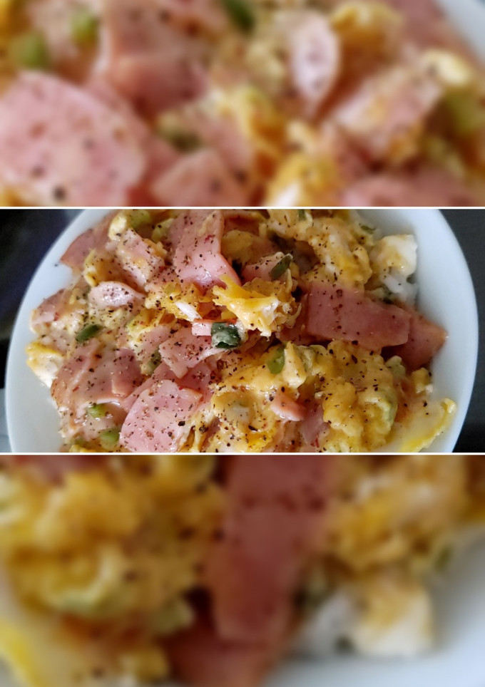 ベーコンと卵のふわとろずぼら丼-レシピのメイン写真
