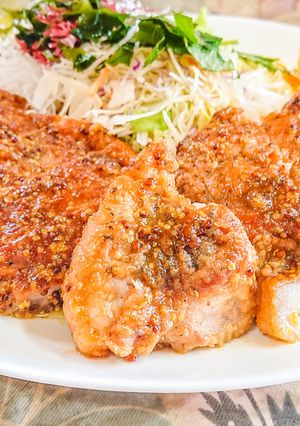 豚肉のマスタードソテー-レシピのメイン写真
