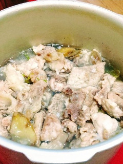 牛スジの下ゆで-レシピのメイン写真