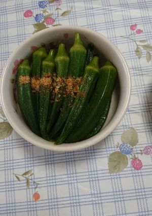 簡単おくらの煮びたし-レシピのメイン写真