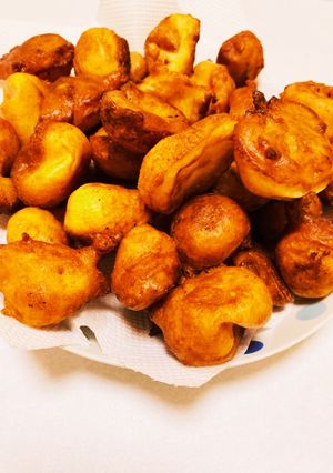 ヘルシー簡単！もちふわ豆腐ドーナツ-レシピのメイン写真