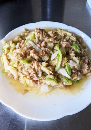 ツナとキャベツのご飯のおかずです-レシピのメイン写真