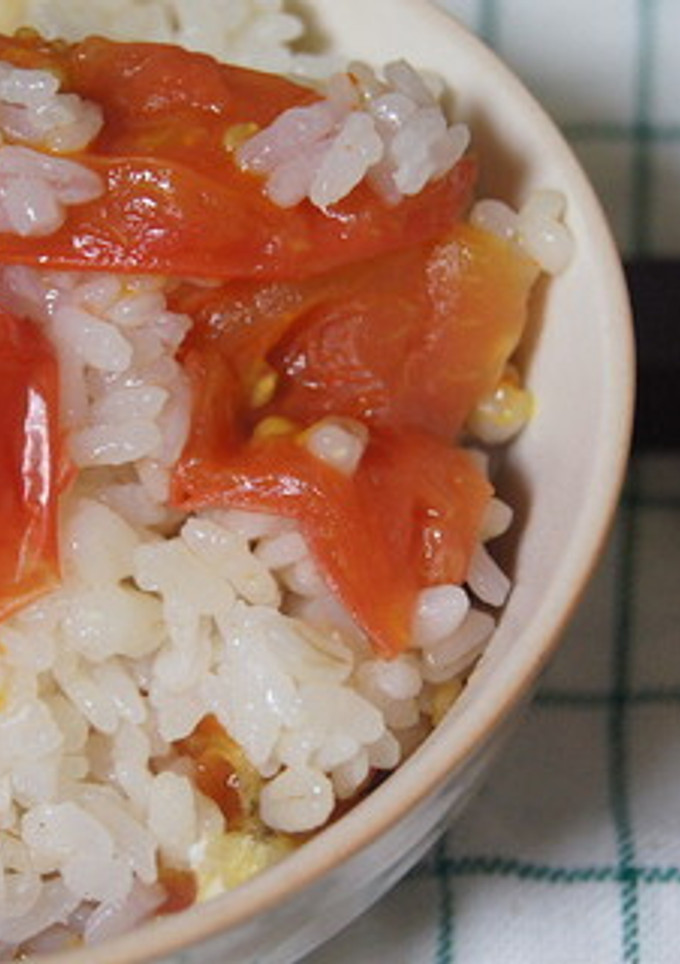 トマトの炊き込みご飯-レシピのメイン写真