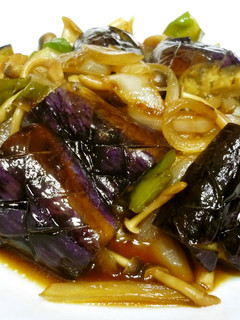 なすと玉ねぎとしめじのポン酢炒め-レシピのメイン写真