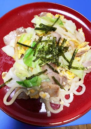 焼うどん-レシピのメイン写真