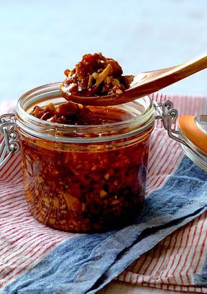 止まらない！食べるラー油*ヴィーガン-レシピのメイン写真