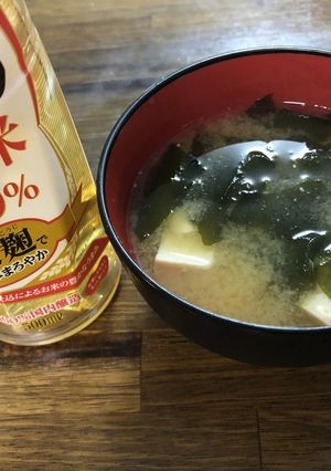 残り味噌汁がまろやかに♪-レシピのメイン写真
