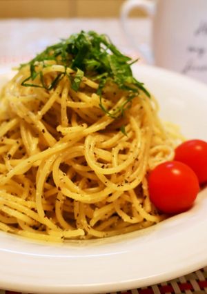 超簡単節約！明太子とゆかりのパスタ-レシピのメイン写真