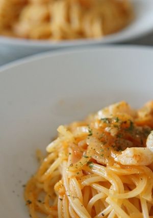 トマトとニンニクのスパゲティ-レシピのメイン写真