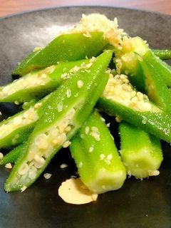 オクラのナムル-レシピのメイン写真