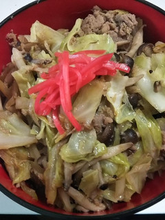 豚キャベ丼-レシピのメイン写真