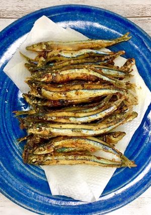 きびなごの唐揚げ(油少量でOK)-レシピのメイン写真