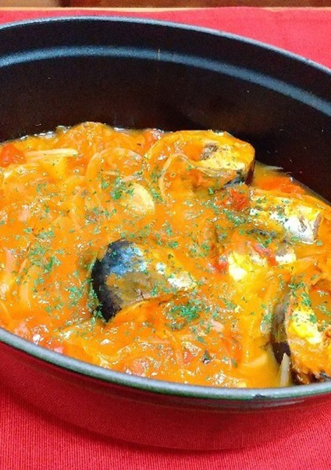 キャベツとさば缶のトマト煮-レシピのメイン写真