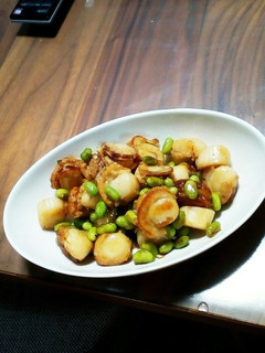 疲労回復!帆立のニンニクバター醤油炒め-レシピのメイン写真