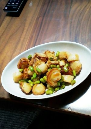 疲労回復!帆立のニンニクバター醤油炒め-レシピのメイン写真