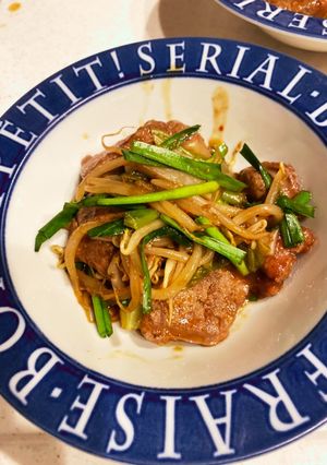 焼肉のタレで簡単 レバーニラ-レシピのメイン写真