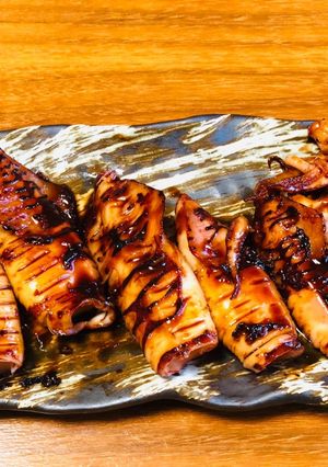 ケンサキイカのイカ焼き-レシピのメイン写真