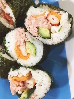 お野菜の海苔巻き☆スパム入り☆-レシピのメイン写真