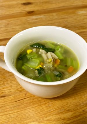 野菜だけのミネストローネ-レシピのメイン写真