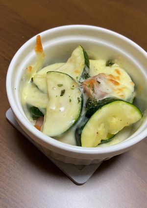 ズッキーニのチーズ焼き-レシピのメイン写真
