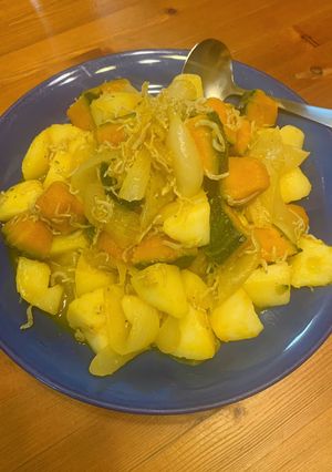 じゃが芋とかぼちゃのじゃこ煮-レシピのメイン写真