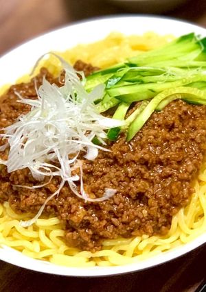 手抜きで出来る　ジャージャー麺-レシピのメイン写真