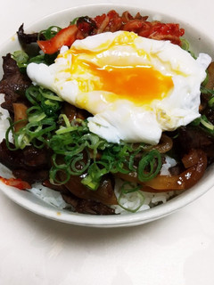 ♡牛焼き肉とキムチの贅沢スタミナ丼♡-レシピのメイン写真