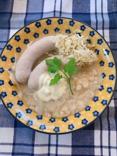 白ソーセージとザワークラウトのスープ-レシピのメイン写真