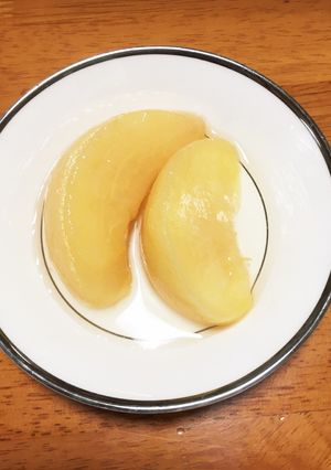 みんな大好き！桃の缶詰-レシピのメイン写真