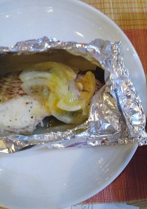 作り置き　鯛のホイル焼き冷凍→解凍→調理-レシピのメイン写真