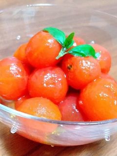ミニトマトのハニーマリネ-レシピのメイン写真