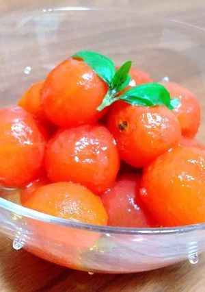 ミニトマトのハニーマリネ-レシピのメイン写真