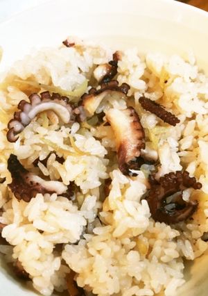 タコ飯　-レシピのメイン写真