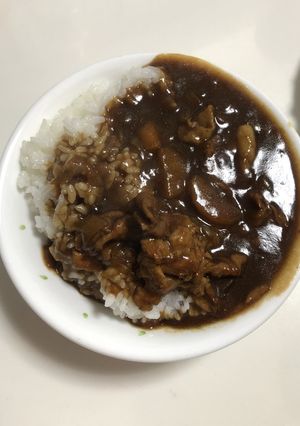 みりんでまろやかハッシュドポーク-レシピのメイン写真