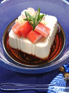 5分みょうがと長ネギとカニカマの冷やっこ-レシピのメイン写真