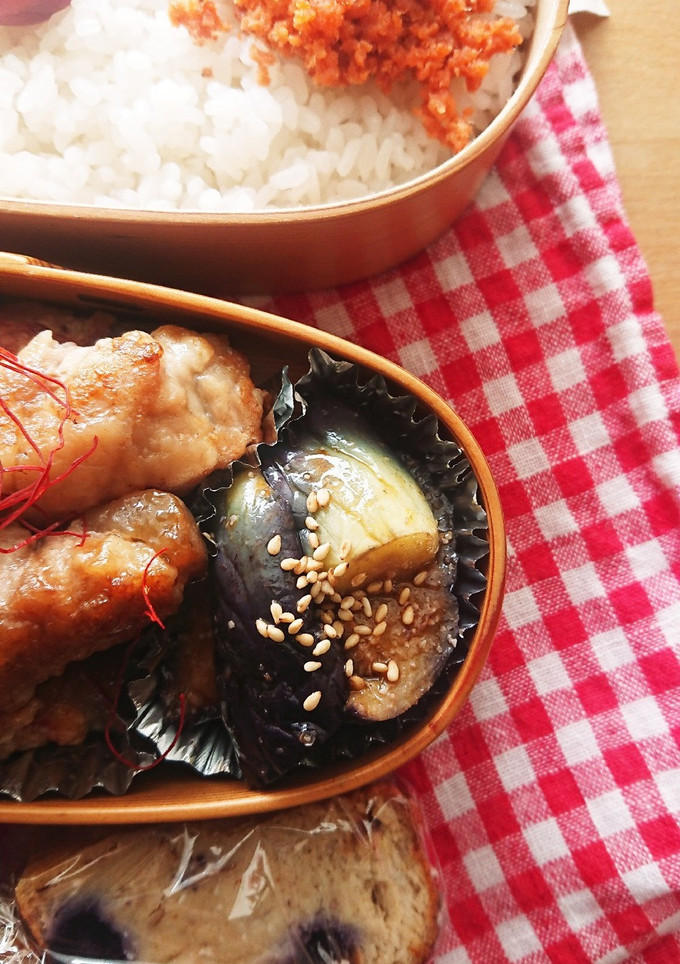 お弁当★なす辛旨梅ポン和え★作り置き-レシピのメイン写真